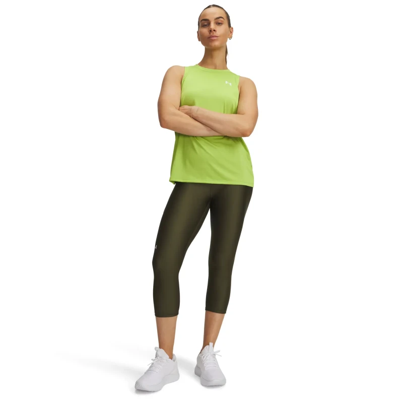 Image of Womens 3/4 leggings Under Armour HeatGear Vert Female XL