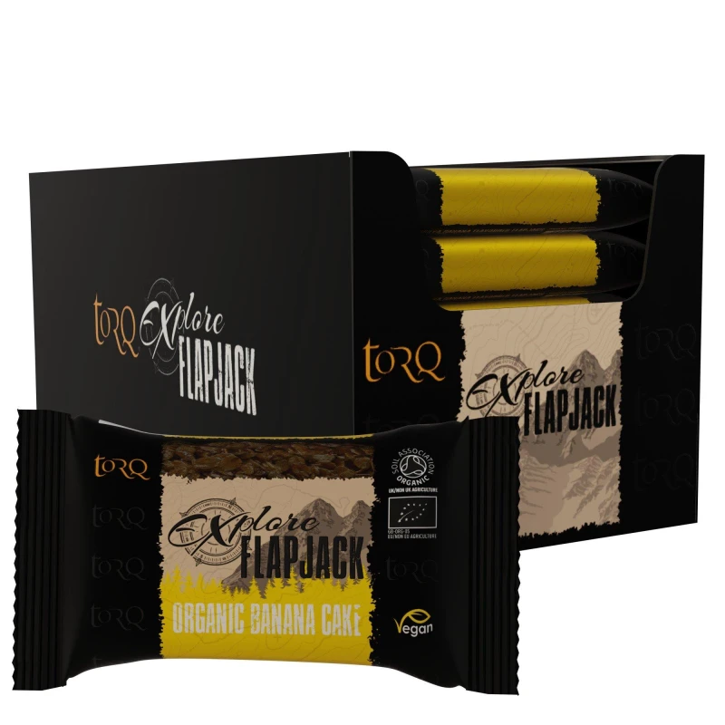 Image of TORQ Explore Flapjack NO SIZE BANANA CAKE