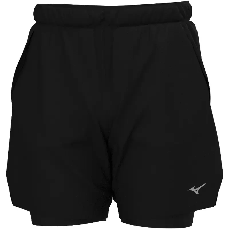 Image of 2 in 1 shorts Mizuno Core 7.5 Noir Male M