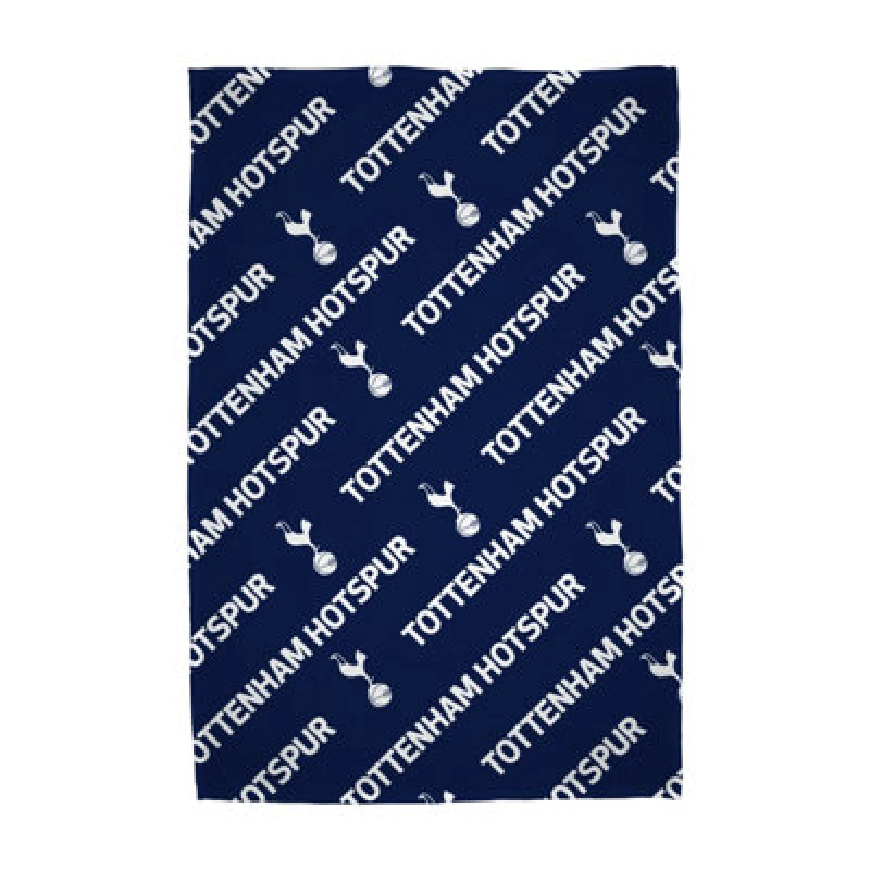 Image of TOTTENHAM HOTSPUR FOOTBALL CLUB Tottenham Hotspur Fc Line Fleece Blanket