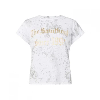 Image of AllSaints Portland Anna Tee - Optic White