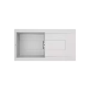 Image of Reginox SMART480-W 1.0 Bowl Keratek Composite Sink White