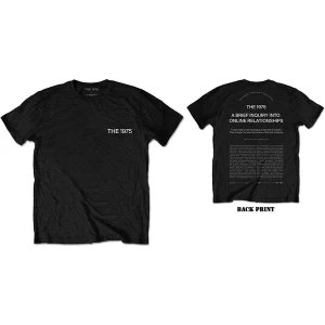 Image of The 1975 - ABIIOR Wecome Welcome Mens Small T-Shirt - Black