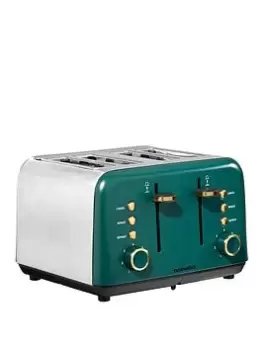 Image of Daewoo Emerald Collection SDA2288 4 Slice Toaster