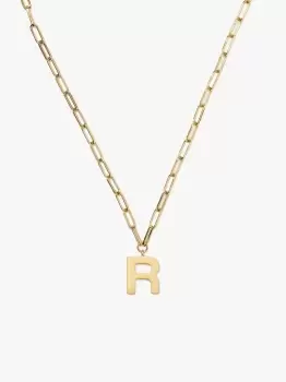 Image of Kate Spade R Initial This Pendant, Gold, One Size