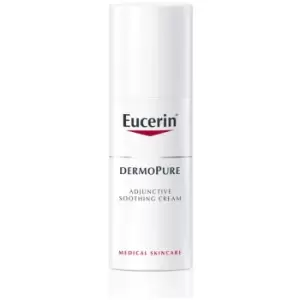 Image of Eucerin DermoPure Soothing Cream during Dermatological Treatment of Acne 50ml
