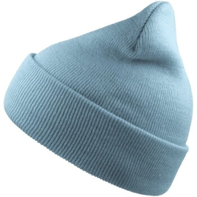 Image of Atlantis Atlantis Men Wind Cuffed Beanie in Light Blue Light Blue One Size Male 5063470815432