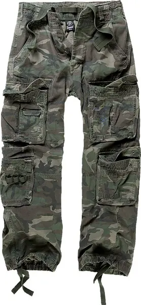 Image of Brandit Pure Vintage Trousers Cargo Trousers woodland XL Men