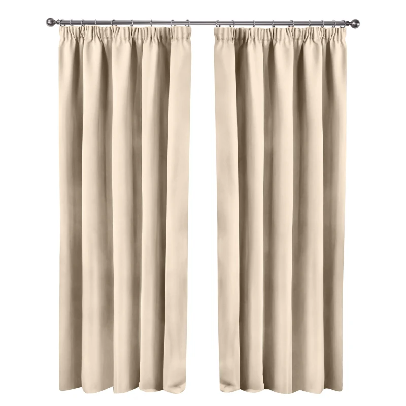 Image of Emma Barclay Blackout Curtains Thermal Pencil Pleat Cali Natural unisex 168x137cm