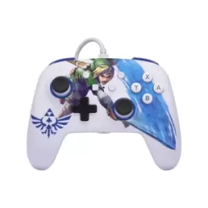 Image of PowerA Enhanced Wired Controller for Nintendo Switch - Master Sword Attack