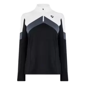 Image of Ziener Jemi Zip Fleece Top Womens - White