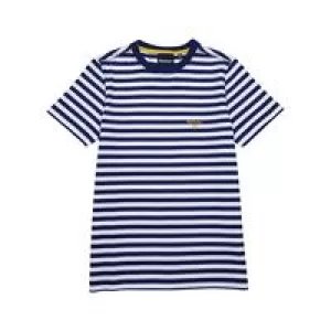 Image of Barbour Boys' Louie T-Shirt - Inky Blue - S (6-7 Years)