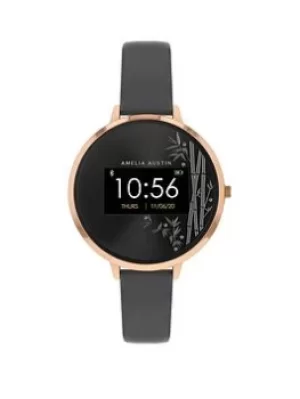 Image of Amelia Austin Bamboo Story Ladies Smart Active & Fitness Watch, Grey, Women