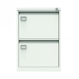 Image of Jemini 2 Drawer Filing Cabinet White KF78706
