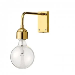 Image of Bloomingville Gold metal wall lamp - Gold