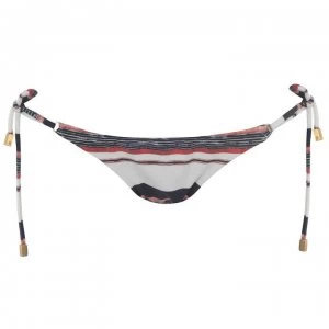 Image of Vix Swimwear Vix Womens Striped Womens Swim Briefs - White