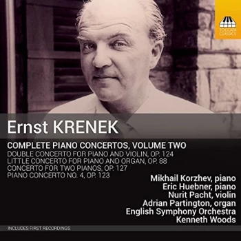 Image of Mikhail Korzhev - Ernst Krenek: Complete Piano Concertos CD