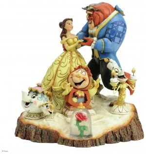 Image of Disney Traditions Tale as old as Time Figurine.