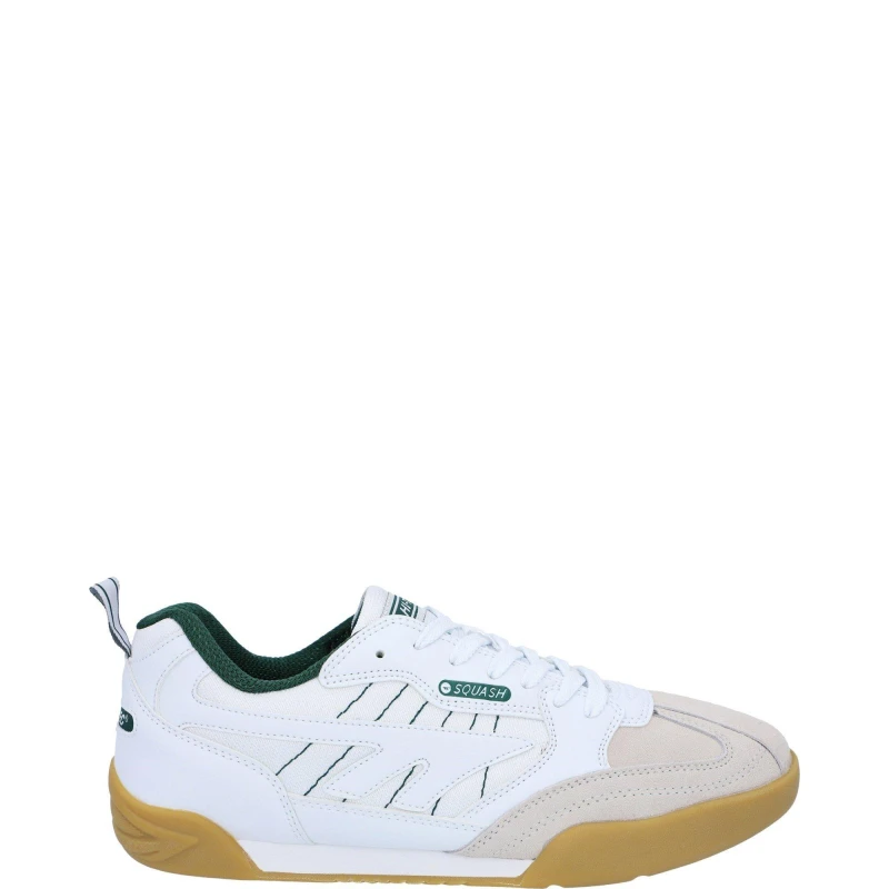 Image of Hi-Tec Hi-Tec Squash Unisex Trainer in White Size: 5 White 5 Unisex 5013342936765