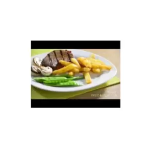 Image of Deep Fat Fryer- Stainless Steel 1.5L Fryer with Easy to Use Adjustable Temperature Control, Indicator Lights, Observation Window, Non-Stick Removable