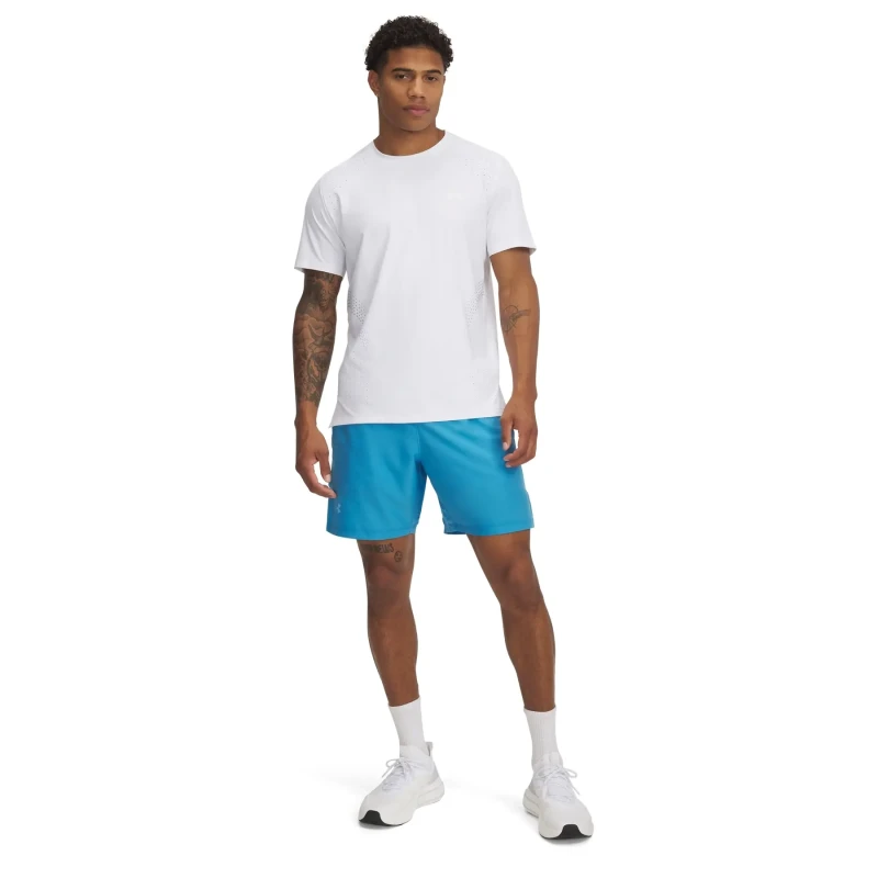 Image of 2-in-1 woven shorts Under Armour Launch Elite Bleu Male L