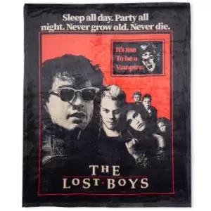Image of The Lost Boys Fun To Be A Vampire Fleece Blanket - M
