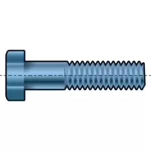 Image of M5X60 Hex Head Bolt BZP (GR-8.8)