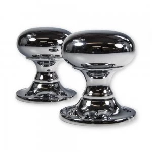 Image of LocksOnline Unsprung Mushroom Mortice Door Knob Set