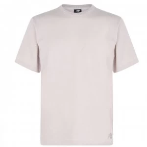 Image of New Balance Crew T Shirt - Beige
