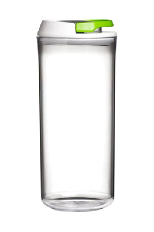 Image of Premier Housewares Transparent Food Storage Container, Storage Jar with Airtight Seal Lid, Coffee, Tea & Sugar Canister for Home Clear