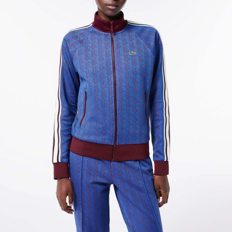 Image of Lacoste Paris High Neck Sweatshirt - Multi Multi 8