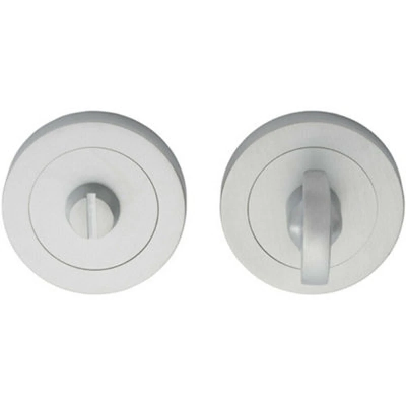Image of Loops Thumbturn Lock And Release Handle Concealed Fix 80mm Spindle Satin Chrome Multi unisex