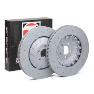 Image of ZIMMERMANN Brake disc VW,AUDI 100.3375.70 Brake rotor,Brake discs,Brake rotors