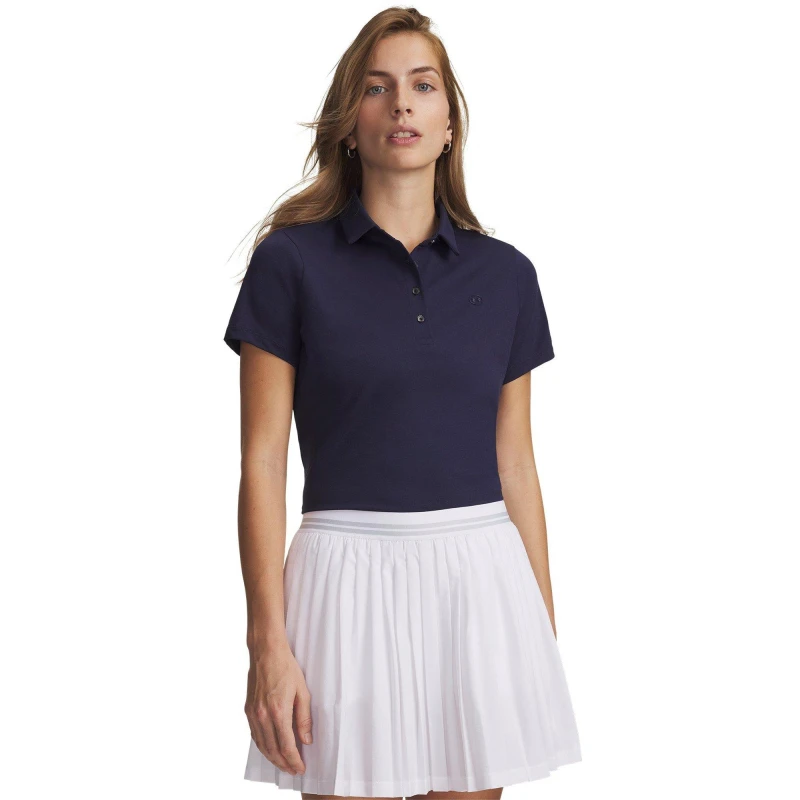 Image of Under Armour ArmourDry Sht Sle Ld63 Midnight Navy female 14 (L)