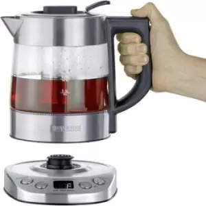 Image of Severin WK 3473 Tea maker Glass, Stainless steel