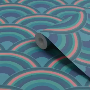 Image of Envy Curve Surf Geometric Smooth Wallpaper