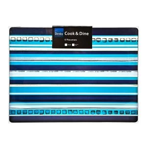 Image of Denby Azure Imperial Placemats Set of 6