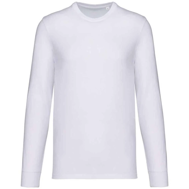 Image of Native Spirit Mens Spirit Long-Sleeved T-Shirt in White Size: XS White Male XS