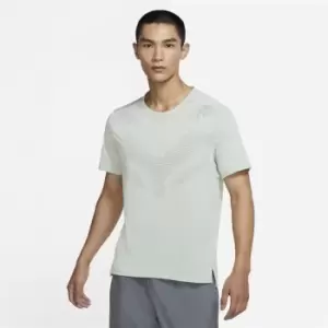 Image of Nike Run Division Mens Short-Sleeve Running Top - Grey