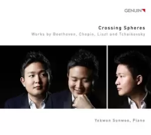 Image of Crossing Spheres Works By Beethoven Chopin Liszt and Tchaikovsky by Yekwon Sunwoo CD Album