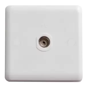 Image of Vimark Curve Single Isolated Coaxial Outlet - VC1264 - 241467