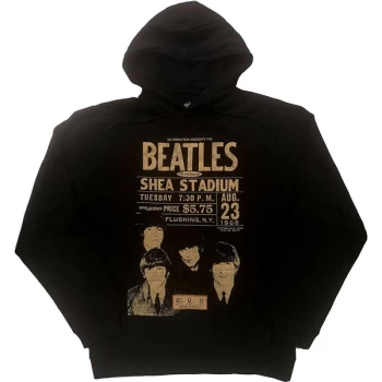 Image of The Beatles - Shea '66 Unisex Medium Hoodie - Black