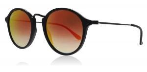 Image of Ray-Ban RB2447 Sunglasses Shiny Black 901/4W 49mm