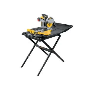 Image of DEWALT D24000 Wet Tile Saw with Slide Table 1600W 110V