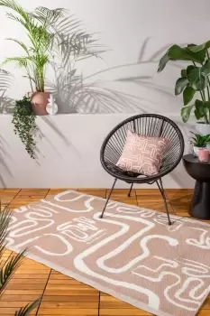 Image of Klay Recycled Woven Jacquard UV & Water Resistant Outdoor Rug