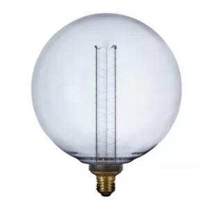 Image of TCP 1 pack Screw E27/ES 60lm LED Decorative Smokey Globe Light Bulb Non Dimmable Glass, Plastic, Metal