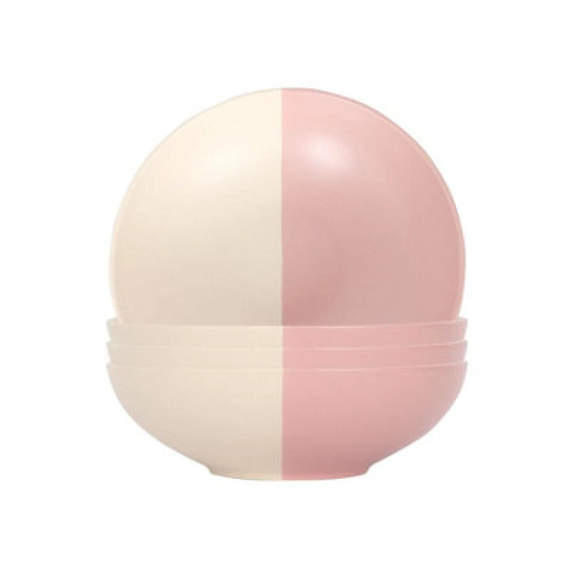 Image of Nicola Spring Dipped Stoneware Pasta Bowls - 20.5Cm - Dusty Pink - Pack Of 4