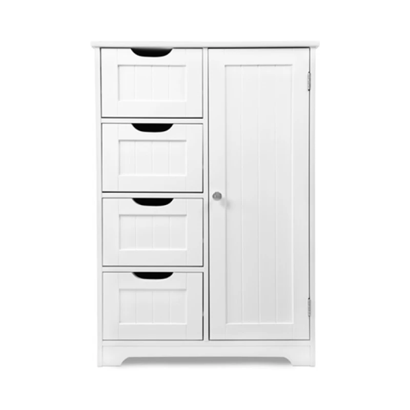 Image of Anika Free Standing Chest of 4 Drawer Cabinet