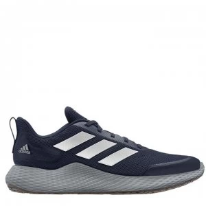 Image of adidas Edge Game Day Mens Bounce Running Shoes - Navy/Silver