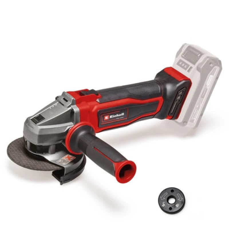 Image of Einhell TE-AG 18/115 Q Li 18v Cordless Quick Fix Angle Grinder 115mm TE-AG 18/115 Q Li Solo Batteries: No Batteries